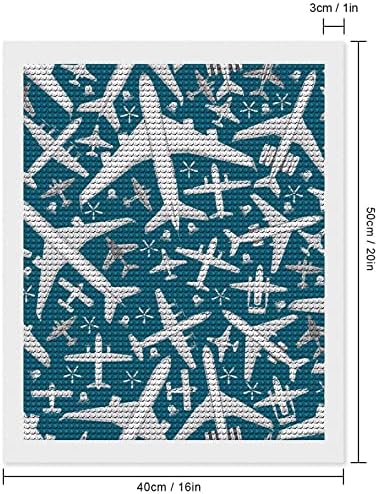 Авионски образец Авион Авион Jet 5D Дијамантски комплети за сликање со целосна вежба за занаети DIY уметнички дела што се користат за декор