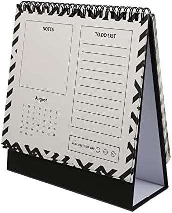 СТОБОК 3 парчиња Персонализиран Календар Проверка На Орнаменти Ставање Белешки Белешка Хартија Флип Од Година Маса Канцеларија