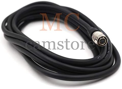 McCAMSTORE 6PIN HIROSE Femaleенски кабелски конектор за BASLER GIGE AVT CCD Кабел за активирање на кабел Висок флекс