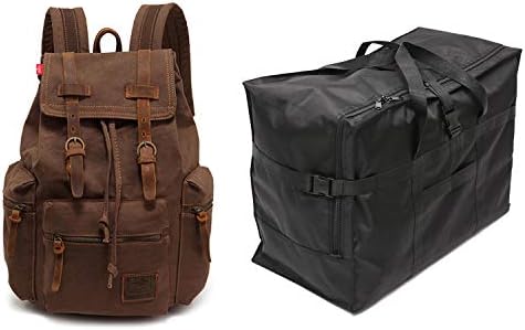 патнички ранец поставете Екстра Големи Торби Со платнени ранци за мажи патувања со авиони торба за носење