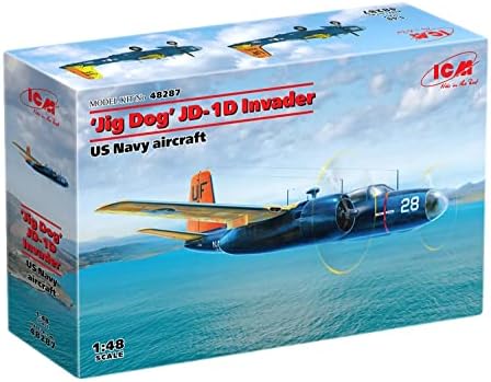 ICM 48287 - JIG DOG 'JD -1D Invader, авион на морнарицата на САД - Скала 1:48