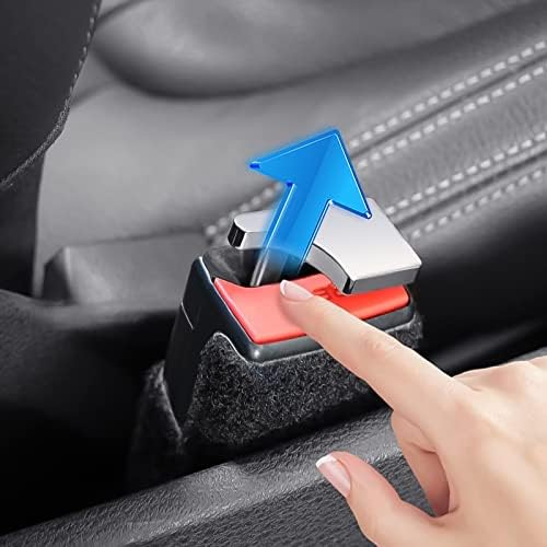 Mondax 2 пакет Универзален ремен клипови за исечоци за автомобилски седишта, додатоци за автомобили