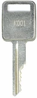 Временски чувар K090 Клуч за алатки за замена: 2 копчиња