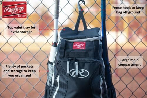 Рашири | R500 торба за опрема за ранец | Бејзбол/мекобол | Повеќе стилови