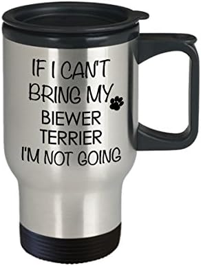 Подароци за кучиња од Холивуд и Твин Бивеер, ако не можам да го донесам мојот териер за Бијер, не одам кригла чаша за изолирана кафеана од не'рѓосувачки