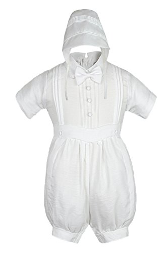 Бели кратки ромци бебешки дете за крштевање црква за крштевање 0-30м)