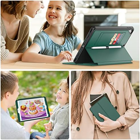 Случај за hcsowd за iPad 6 -та/5 -та генерација кутија 9,7 инчи, магнетски штанд, автоматско спиење/будење паметно заштитно покритие