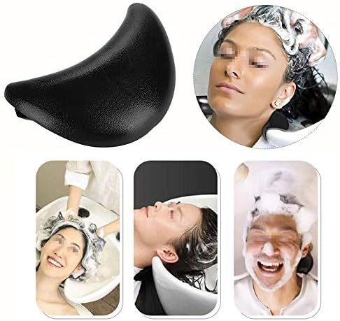 Aynefy Shampoo Bowl, преносна перница за силиконски врат лесен за употреба салон силиконски фризер за миење на косата за миење на вратот,