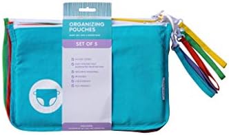 Торбички За Организатор На Торби за Пелени од Ојо А 5 Еез. Вклучена е Машина За Перење, Кодирана Боја, подлога За Пелени И Влажна