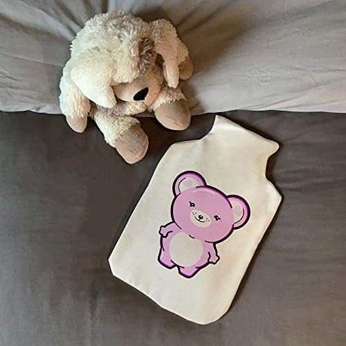 Покривање со шише со топла вода „Бебе розова мечка“