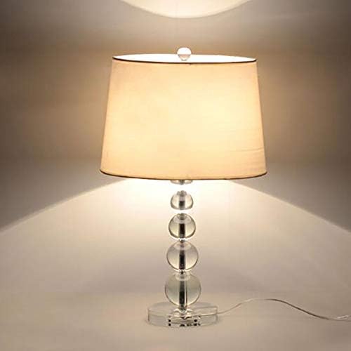 Haаоле едноставна и ious кристална маса за ламби за кревет во кревет во спална соба за дневна соба креативна декоративна табела за ламба
