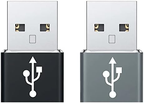 USB-C женски до USB машки брз адаптер компатибилен со вашата чест V30 Pro за полнач, синхронизација, OTG уреди како тастатура,