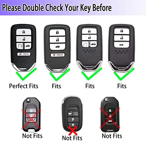 За насловната страница на Honda Key Fob, со златен клуч за клучеви, школка за клучеви за автомобили со премиум клучеви за вклопување