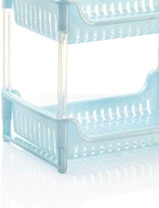 Пластична решетка TJLSS, кутија за складирање на зачини, решетка за кујна, независна решетка за бања, решетка за складирање,