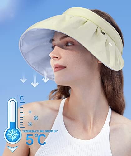 Baneunder upf 50+ Сонце -визир капа - Широка заштита на УВ за тениски голф плажа