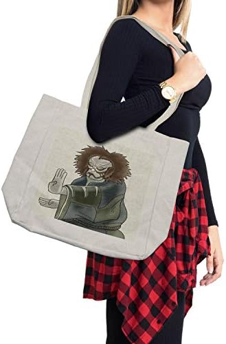 Торба за шопинг во Амбесон Кабуки, театарски лик со стил Ориентална драма гест актерска тема, еколошка торба за еднократна употреба за