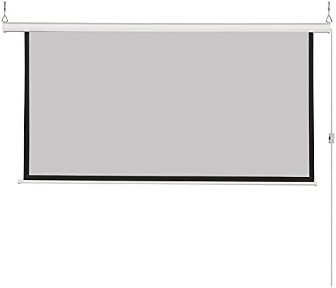 Дебела 72 инчи 16: 9 мат сива ткаенина стакло стакло електричен моторизиран проектор екран дома кино деловно училиште бар
