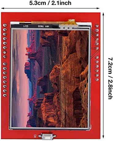 Модул на екранот во боја, TFT LCD модул 3.3V 2.4 инчен добар квалитет на приказ 240x320 пиксели бело LED задно осветлување за индустрија