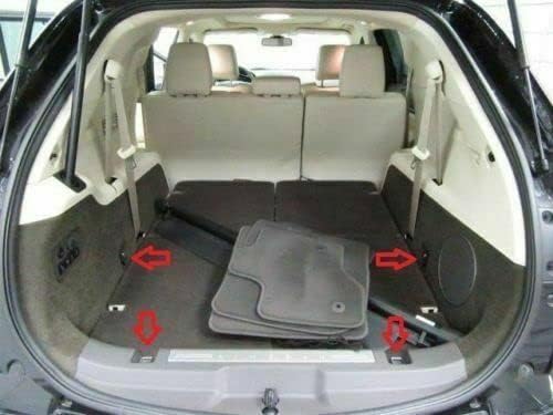 Автомобил Багажникот Товар Нето-Направени И Се Вклопуваат Специфични Возило За Линколн МКТ 2010-2019 - Еластична Мрежа За Складирање