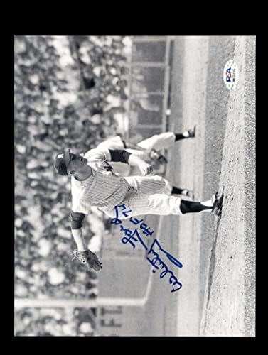 Whitey Ford PSA DNA COA потпиша 8x10 HOF 74 Фото Автограм Јанкис - Автограмирани фотографии од MLB