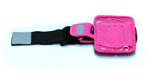 Navitech розово трчање/џогирање/велосипедизам, отпорен на спортска амбалажа, компатибилен со Samsung Galaxy Note 3