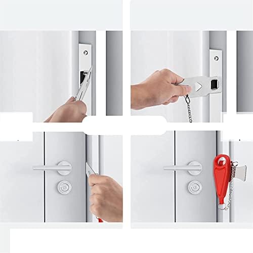Безбедносно заклучување на вратата за заклучување на вратата за заклучување на метално заклучување против кражба против кражба, се применува