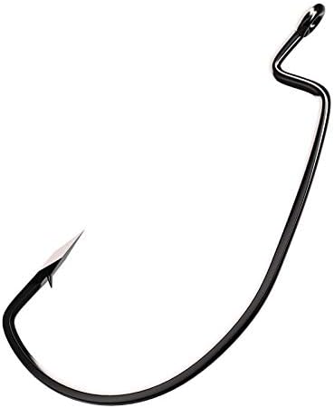 Eagle Claw TK120-5/0 Trokar Magworm Hook, платина црна, големина 5/0
