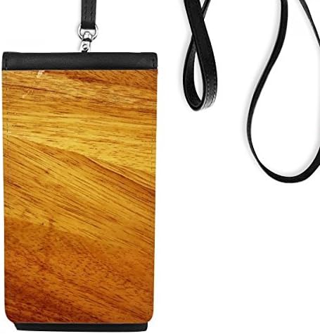 Дрво нередовни поттикнати ленти со шема Телефонски паричник чанта што виси мобилна торбичка црн џеб