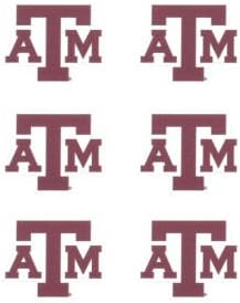 Wincraft NCAA Texas A&M Aggies се соочува со тетоважи, тимски бои, една големина