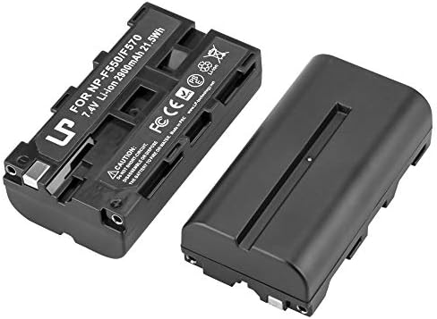 Батеријата LP NP-F550, батерија за замена со 2 пакувања, компатибилна со CCD-SC5, CCD-SC55, CD-SC65, CCD-7R910, CD-TR917, CCD-TRV120,