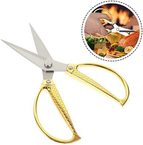 Ножици за ножици од кујнски ножици од кујнски ножици безбедна храна за готвење ножици за ножици за ножици за шиење везени ножици