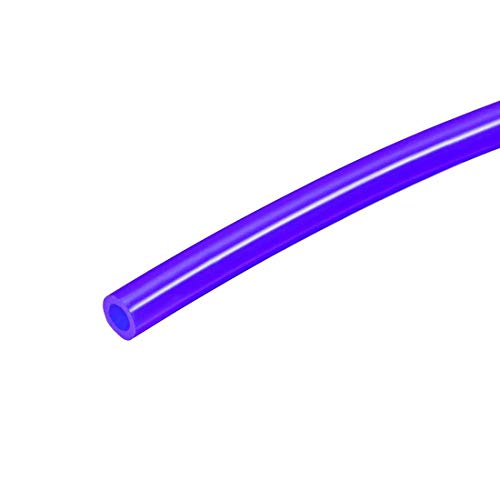 Аексит Сина силиконска цевка 0.19 ИД х 0.31 од 3.28 стапки Црево Со Висока Температура силиконски цевки Црево За воздух Гумено Црево Исклучително