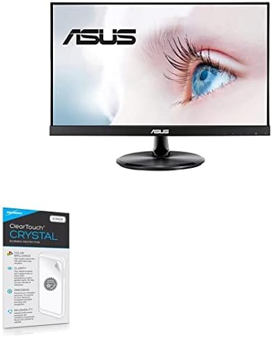 Заштитник на екранот во Boxwave Компатибилен со ASUS VP229Q - ClearTouch Crystal, HD филмска кожа - штитови од гребнатини за ASUS VP229Q