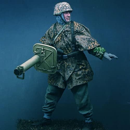 1/16 Втората светска војна германски војник модел на смола, минијатурни делови од смола // IL5K-7