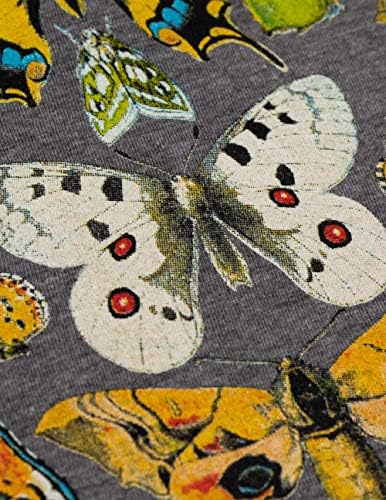 Гроздобер Пеперутка Уметност | Кул Природата Илустрација Пеперутки В-Вратот Маица За Жени