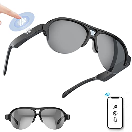 Паметни Очила Безжичен Bluetooth Очила За Сонце Отворено Уво Музика&засилувач; Без Раце Повик, За Мажи&засилувач; Жени, Поларизирани Леќи, IP4