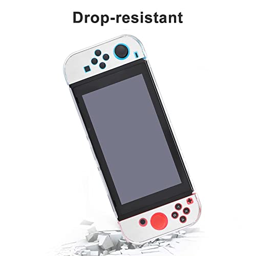 Заштитно покритие за заштитни случаи за прекинувачи на Nintendos, конзола за игри со сила за играње против-гребење со анти-гребење компјутер