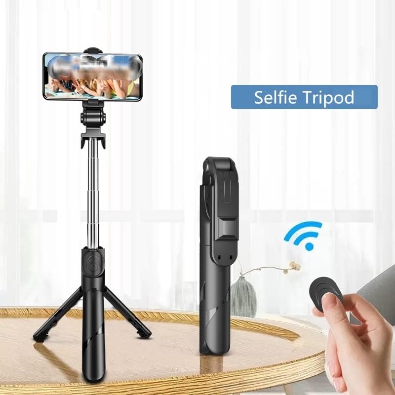 Royio Selfie Stick Bluetooth безжичен селфи стап мини статив за проширување на моноподот со далечински бленда