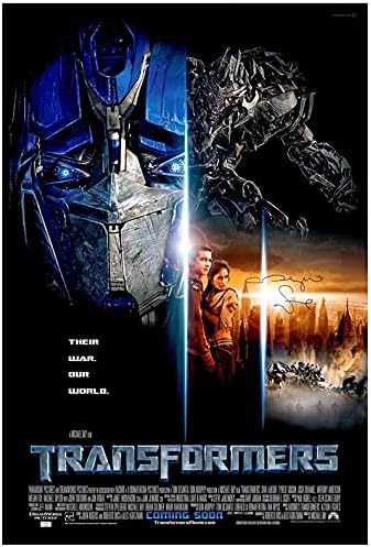 Megan Fox Autograped Transformers Original 27x40 двострана филмска постер