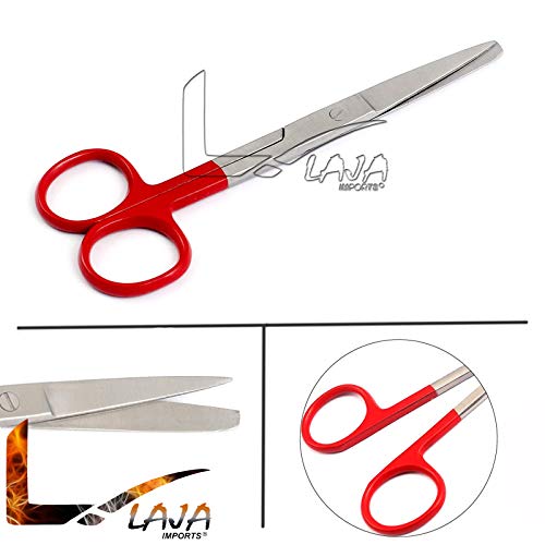 Лаја увезува 2 парчиња кои работат со ножици на остри/тапи директно и криви 5,5 рачка во боја