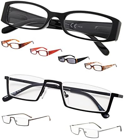 Gr8Sight Класичен Жените Читање Очила +2.5 Пакет