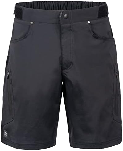 ZOIC MEN'S ETHER 9 CYCLING SHORT + ESSUNTITY LINER