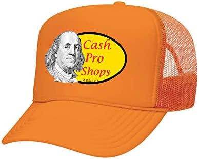 Cash Pro Продавници Машка камионска капа капа за капа - Премиум ниска круна - една големина одговара на затворањето на Snapback - одлично за лов