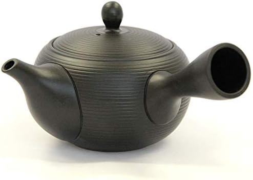 Јапонски чајсу -чајник 340ml/ 11,5 fl oz капацитет -black -tokoname yaki | Јапонски чај Кимикура