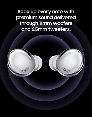 Samsung Galaxy Puds Pro, Bluetooth Earbuds, True Wireless, откажување на бучава, кутија за полнење, квалитетен звук, отпорен на вода, фантомско