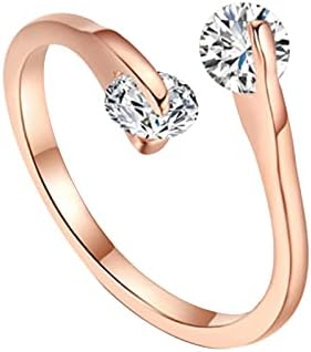 2023 Нов подарок Дијамант Отворен накит моден прстен за жени прстени прстени кул прстени за момчиња