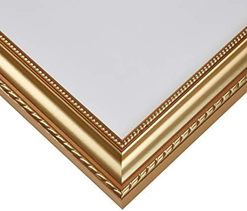 Craig Frames 314gd 24 x 36 инчи Постер рамка, цврсто дрво, ширина 0,75 инчи, злато и Викторија, украсна рамка за злато, 20 x 30 инчи