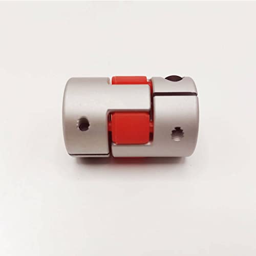 Anfoo 2pcs 5mm до 8мм алуминиумска слива Флексибилна спојка на вратилото со должина од 25мм должина 20мм конектор за дијаметар