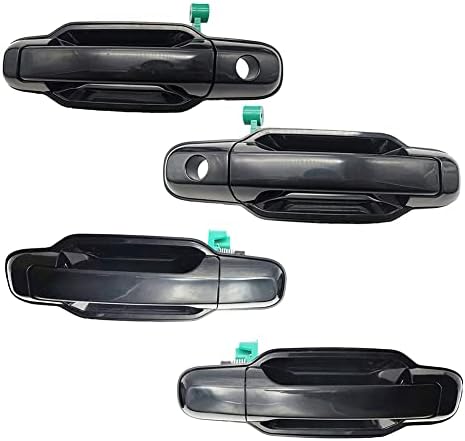 ВЕЕЛЕКП 4PCS Надворешни рачки на вратите компатибилни за 2003-2009 година Kia Sorento сет од 4 x надвор од предниот дел на задниот и левиот