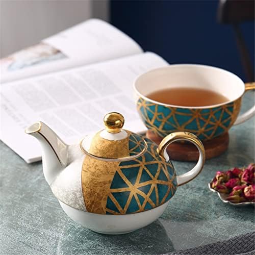 Европски стил Коска Кина чајник, шолја за кафе, тенџере, една чаша и еден тенџере, единечен тенџере, сет за цвеќиња од чај, кутија за подароци